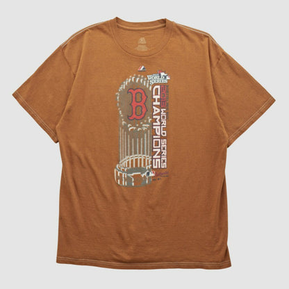 Boston Red Sox Majestic 2013 T-shirt - Clay Vintage