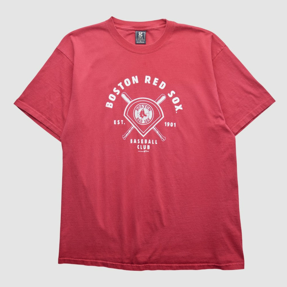Boston Red Sox Gear For Sports 2000s T-shirt - Red Vintage