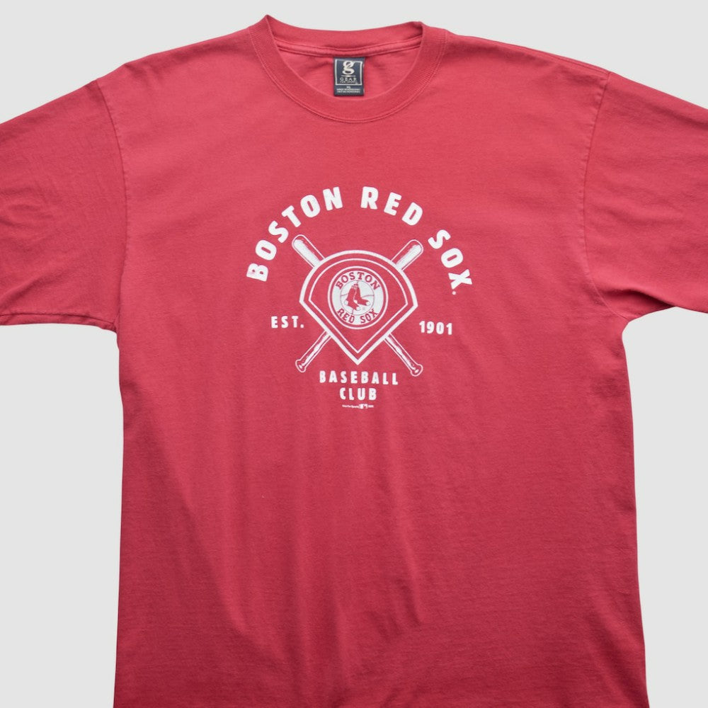 Boston Red Sox Gear For Sports 2000s T-shirt - Red Vintage