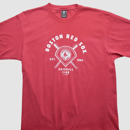 Boston Red Sox Gear For Sports 2000s T-shirt - Red Vintage