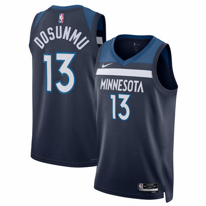 Ayo Dosunmu Minnesota Timberwolves Unisex Swingman Jersey - Icon Edition - Navy | Nike for sale