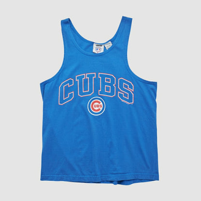 Chicago Cubs Pro Player 2000s Tank - Blue Vintage