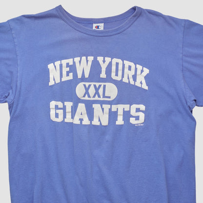 New York Giants Champion 1995 T-shirt - Blue Vintage discount