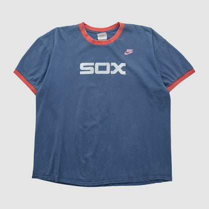 Boston Red Sox 2000s T-shirt - Navy Vintage | Nike