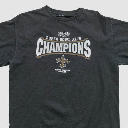 New Orleans Saints NFL 2010 T-shirt - Black Vintage discount