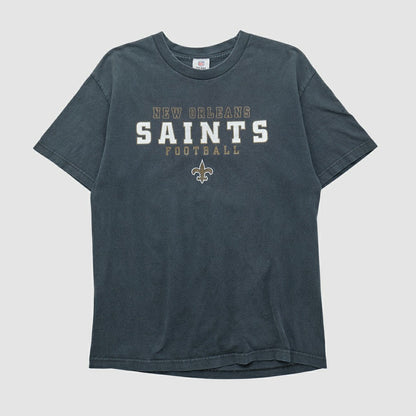 New Orleans Saints NFL 2010s T-shirt - Black Vintage cheap