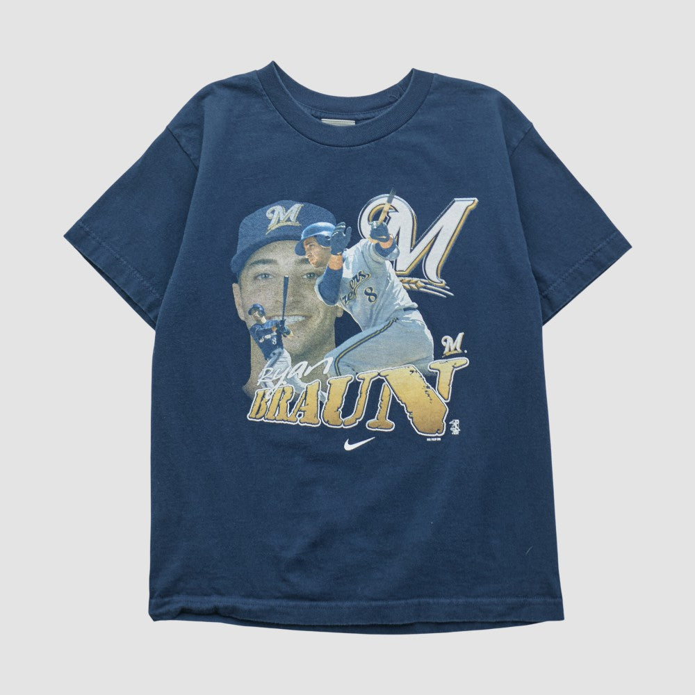 Ryan Braun 2010s T-shirt - Navy | Nike