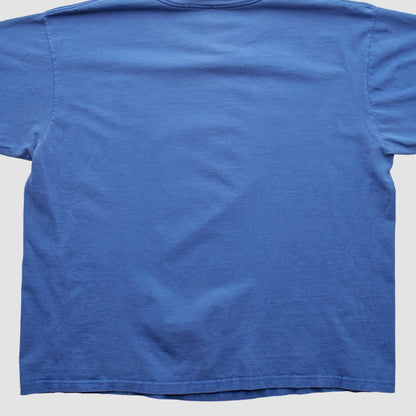 New York Giants Reebok T-shirt - Blue Vintage sale