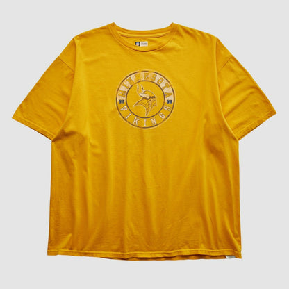 Minnesota Vikings NFL 2000s T-shirt - Yellow Vintage sale