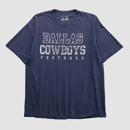 Dallas Cowboys Cowboys Team Apparel T-shirt - Navy Vintage on sale