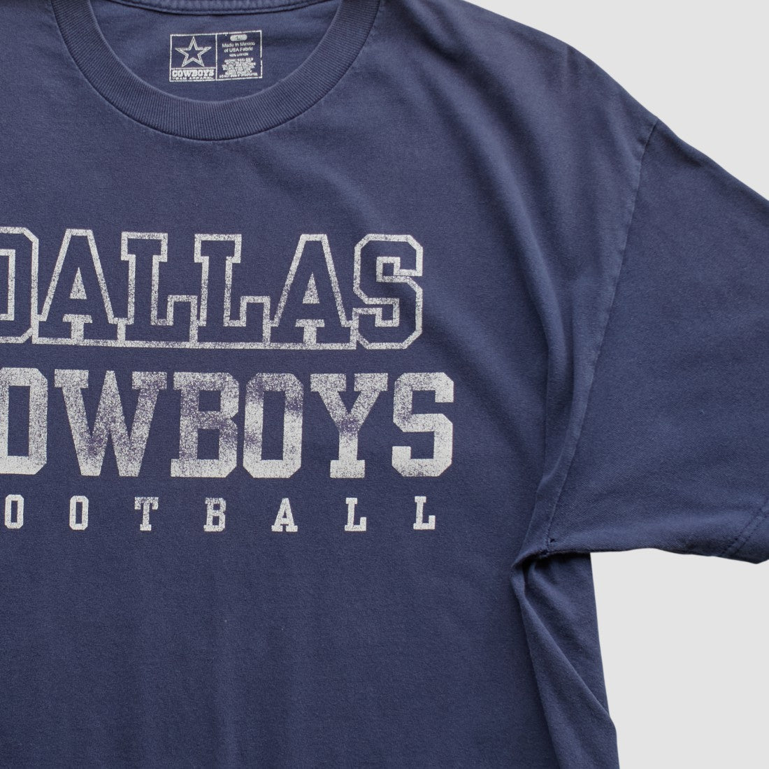 Dallas Cowboys Cowboys Team Apparel T-shirt - Navy Vintage on sale
