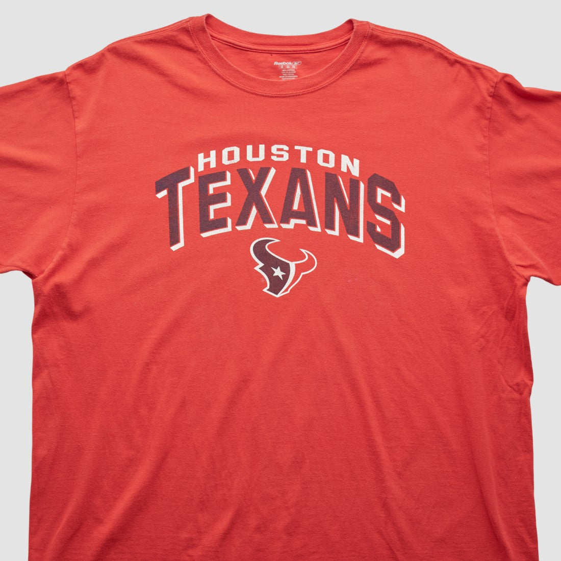 Houston Texans Reebok 2000s T-shirt - Red Vintage discount