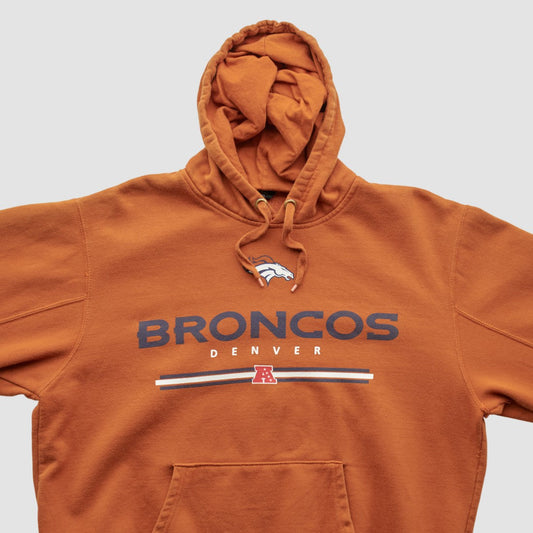 Denver Broncos NFL 2010s Hooded Pullover Sweatshirt - Clay Vintage discount