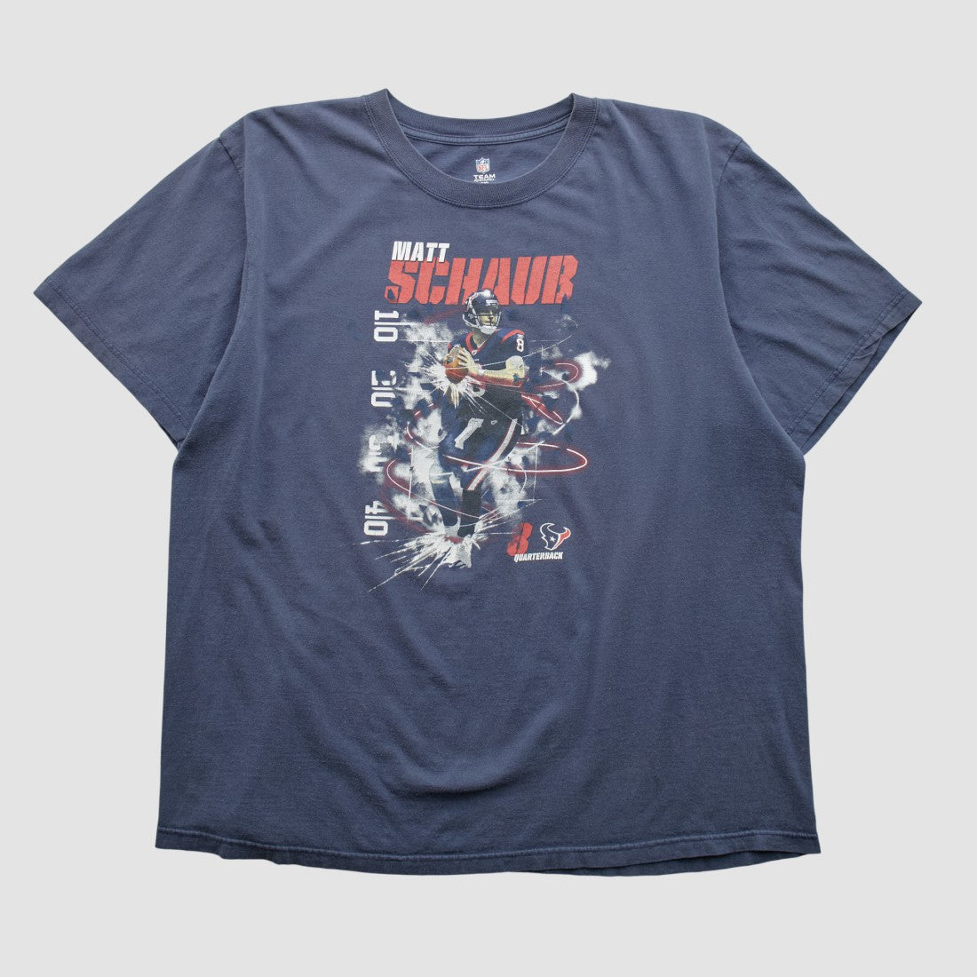 Matt Schaub NFL 2000s T-shirt - Navy Vintage for sale
