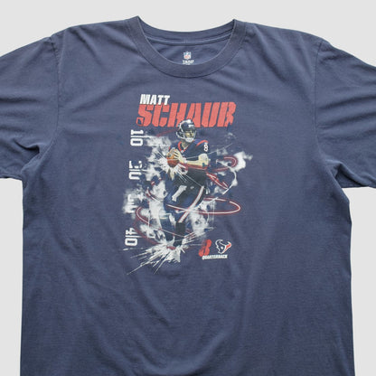 Matt Schaub NFL 2000s T-shirt - Navy Vintage for sale
