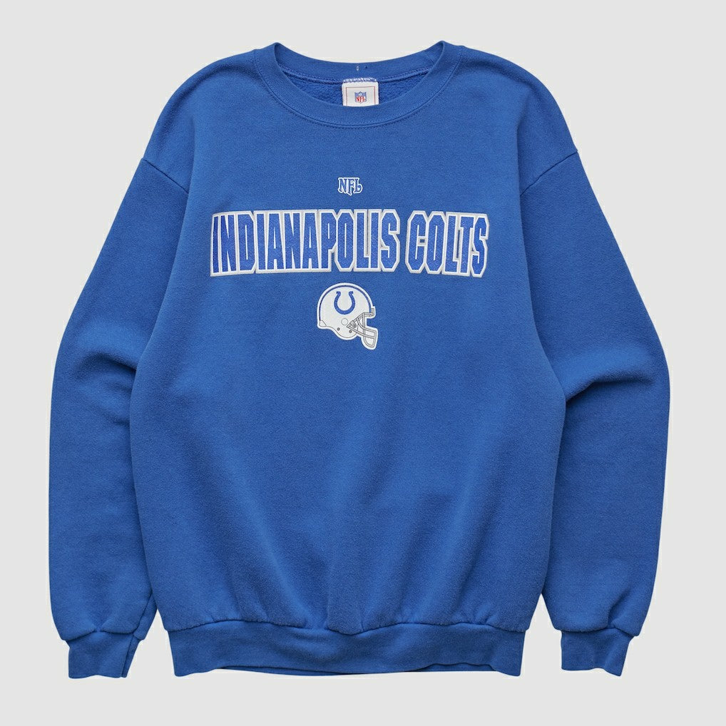 Indianapolis Colts NFL 2000s Pullover Sweatshirt - Blue Vintage sale
