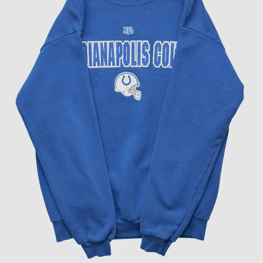 Indianapolis Colts NFL 2000s Pullover Sweatshirt - Blue Vintage sale