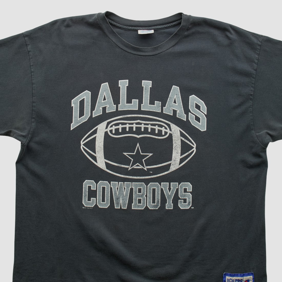 Dallas Cowboys Champion 90s T-shirt - Black Vintage for sale