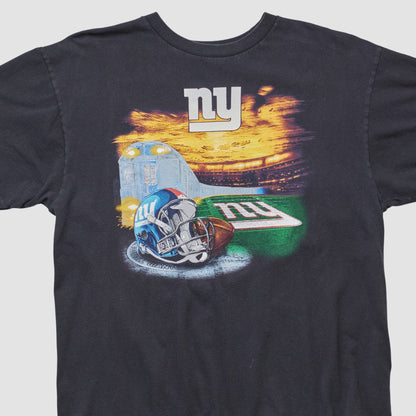 New York Giants NFL 2010s T-shirt - Black Vintage on sale