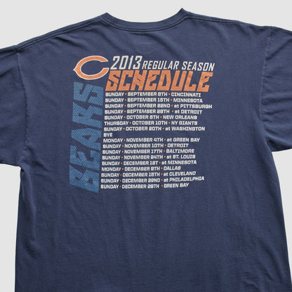 Chicago Bears NFL 2010s T-shirt - Navy Vintage online