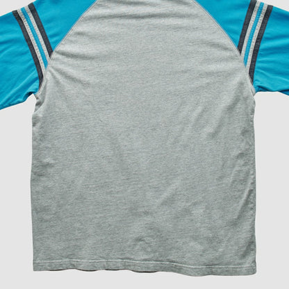 Carolina Panthers Reebok 2000s Long Sleeve T-shirt - Heather Gray Vintage cheap