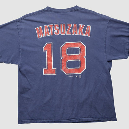Boston Red Sox Delta 2000s T-shirt - Navy Vintage