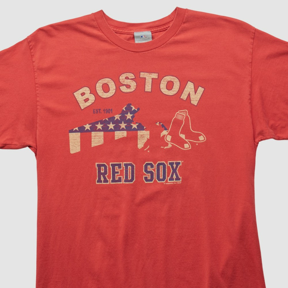 Boston Red Sox Genuine Merchandise 2000s T-shirt - Red Vintage