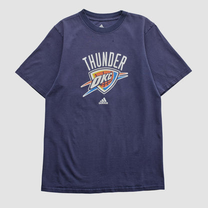 Oklahoma City Thunder 2010s T-shirt - Navy Vintage | Adidas on sale