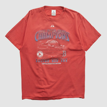 Boston Red Sox Alstyle 2007 T-shirt - Red Vintage