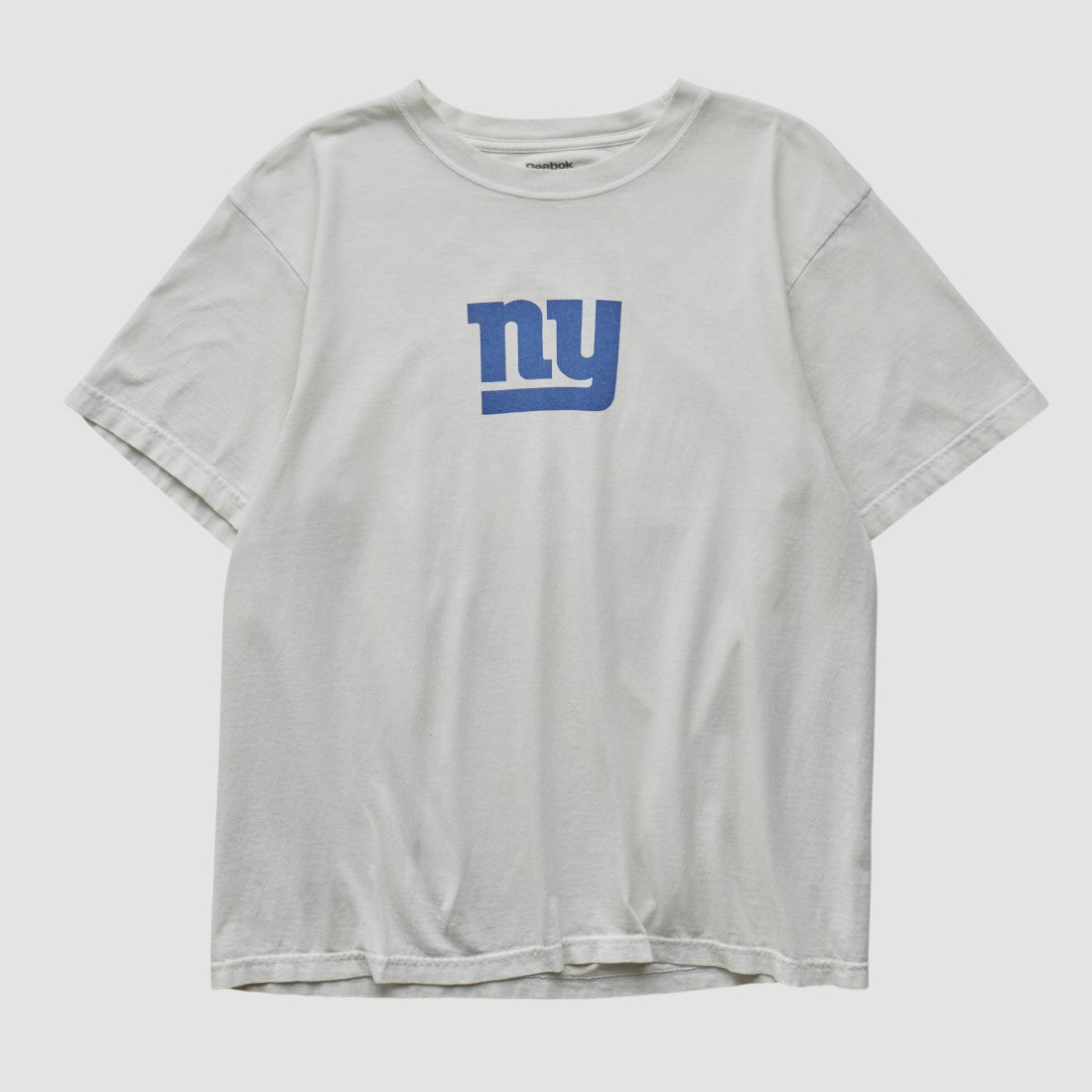 New York Giants Reebok 2000s T-shirt - White Vintage for sale