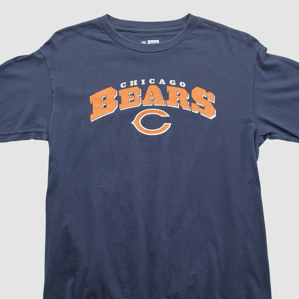 Chicago Bears NFL 2010s Long Sleeve T-shirt - Navy Vintage discount