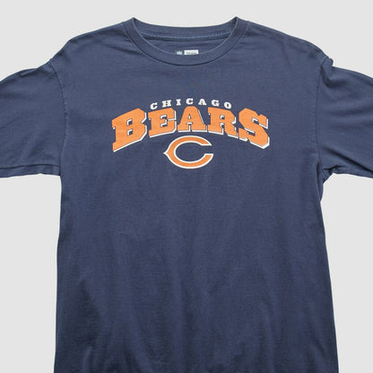 Chicago Bears NFL 2010s Long Sleeve T-shirt - Navy Vintage discount