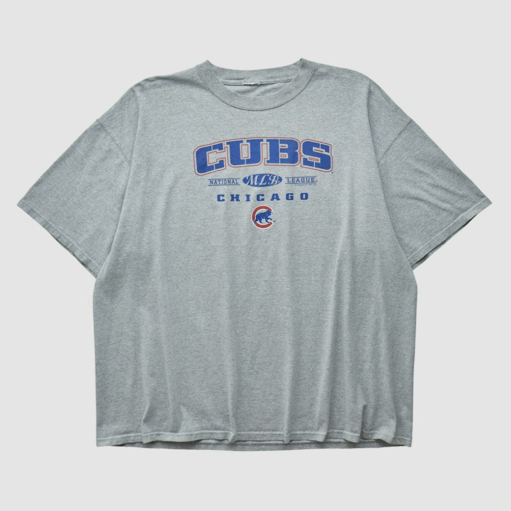 Chicago Cubs 2000s T-shirt - Heather Gray Vintage