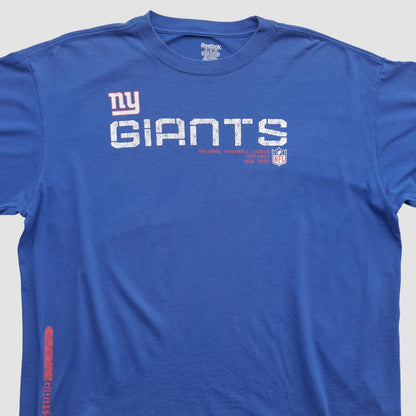 New York Giants Reebok 2000s T-shirt - Blue Vintage cheap