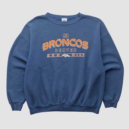 Denver Broncos NFL 2000s Pullover Sweatshirt - Navy Vintage online