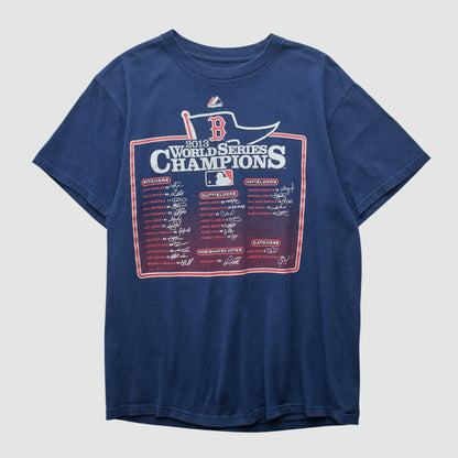 Boston Red Sox Majestic 2013 T-shirt - Navy Vintage