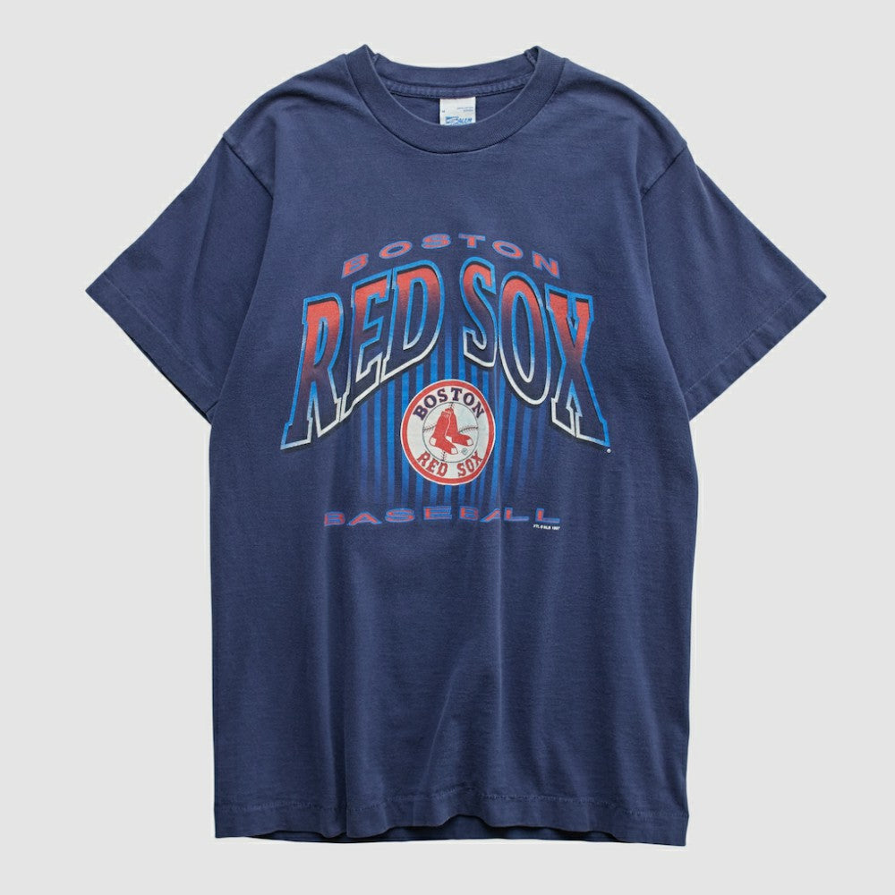 Boston Red Sox Salem Sportswear 1997 T-shirt - Navy Vintage