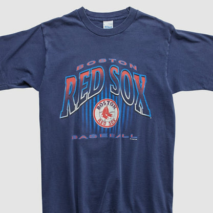 Boston Red Sox Salem Sportswear 1997 T-shirt - Navy Vintage