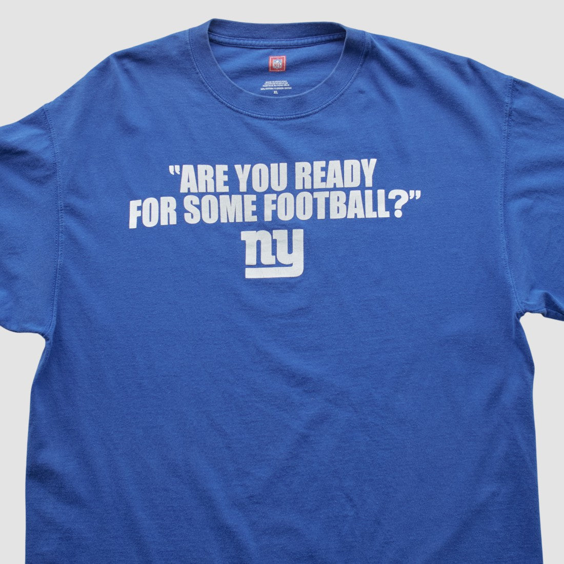 New York Giants NFL 2000s T-shirt - Blue Vintage sale