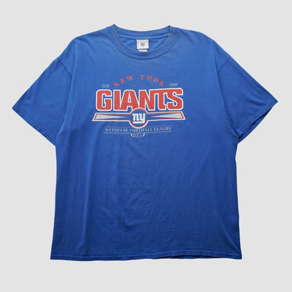 New York Giants NFL 2000s T-shirt - Blue Vintage sale