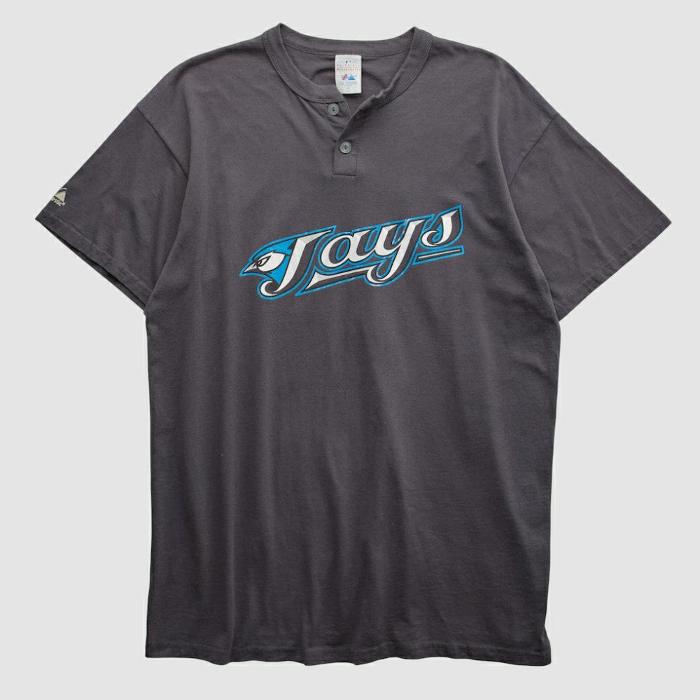 Toronto Blue Jays Majestic 2000s T-shirt - Black Vintage