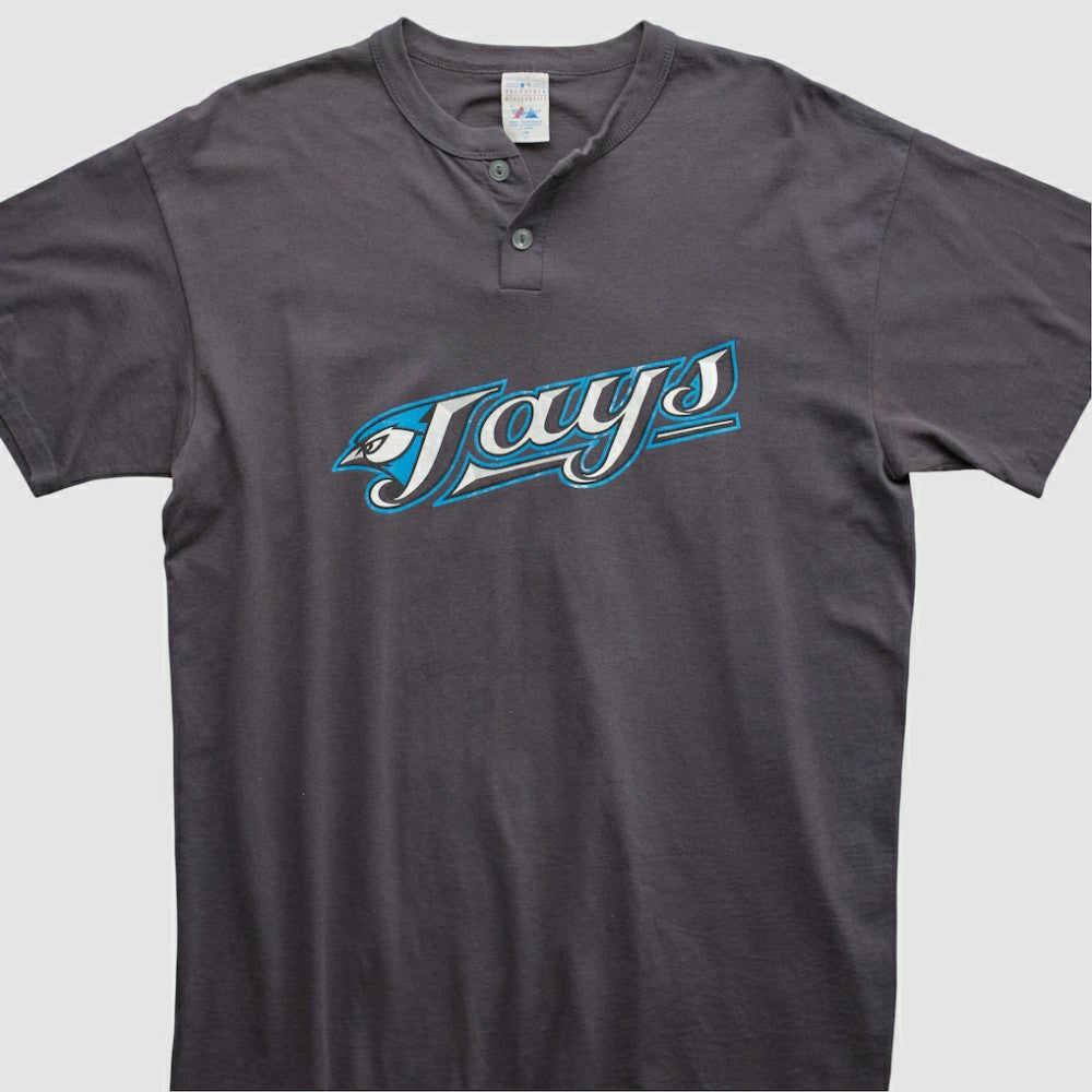 Toronto Blue Jays Majestic 2000s T-shirt - Black Vintage