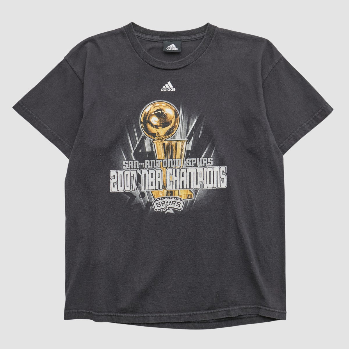 San Antonio Spurs 2007 T-shirt - Black Vintage | Adidas discount