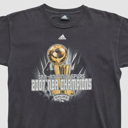 San Antonio Spurs 2007 T-shirt - Black Vintage | Adidas discount