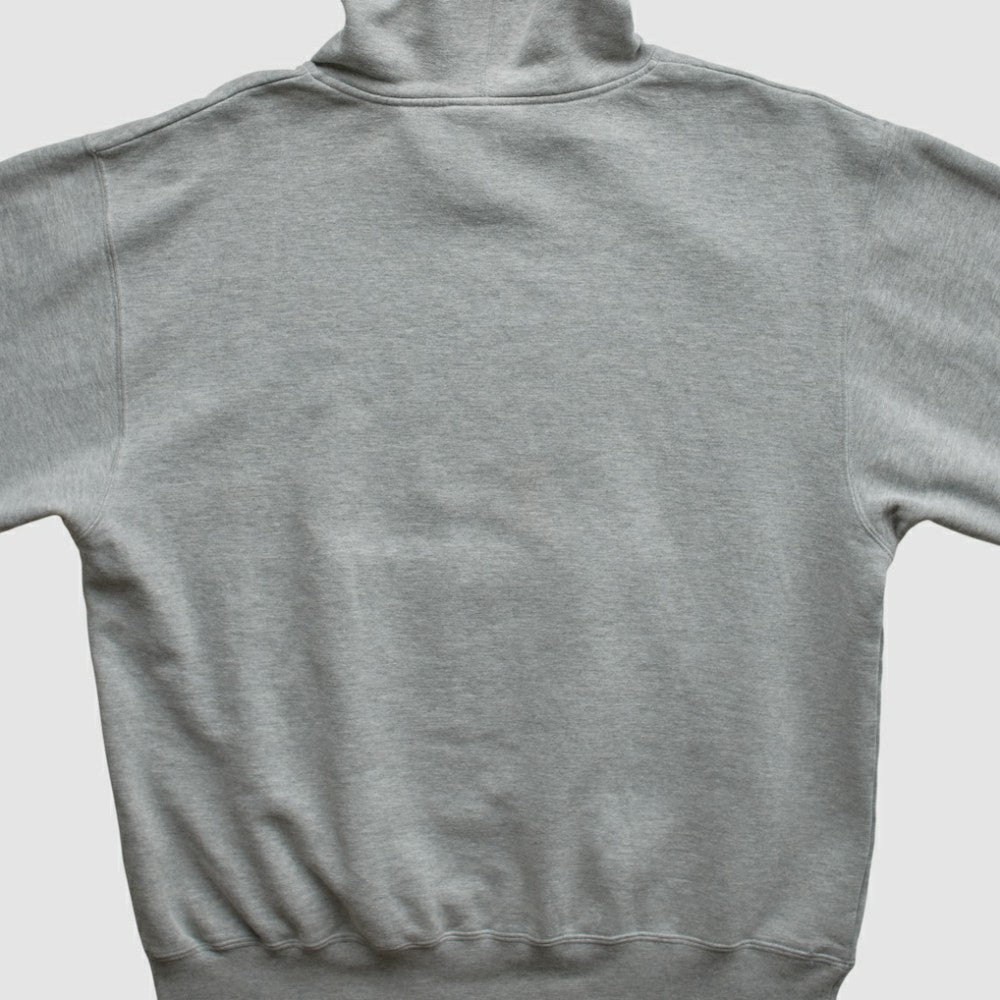 New York Yankees Majestic 2000s Hooded Pullover Sweatshirt - Heather Gray Vintage