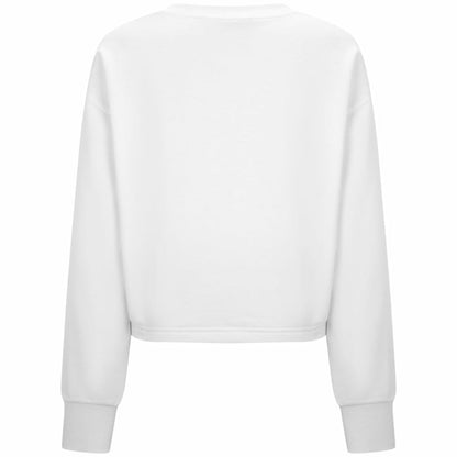 Tampa Bay Rays Levelwear Women's Judd Cornerstone Cropped Sweatshirt - White