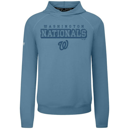 Washington Nationals Levelwear Mandate Tri-Blend Hoodie - Blue