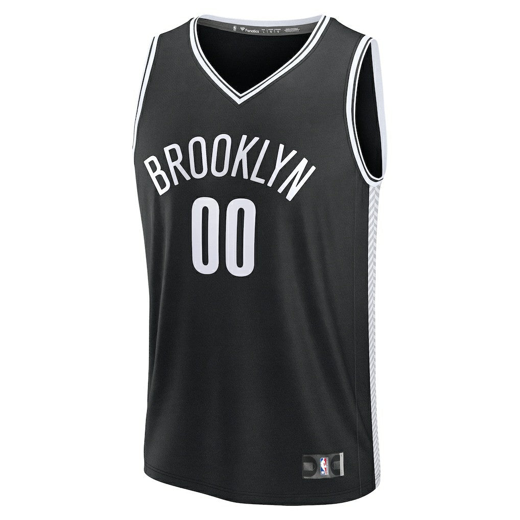 Brooklyn Nets Fast Break Custom Jersey - Icon Edition - Black | Fanatics shop