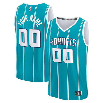 Charlotte Hornets Fast Break Custom Jersey - Icon Edition - Teal | Fanatics cheap