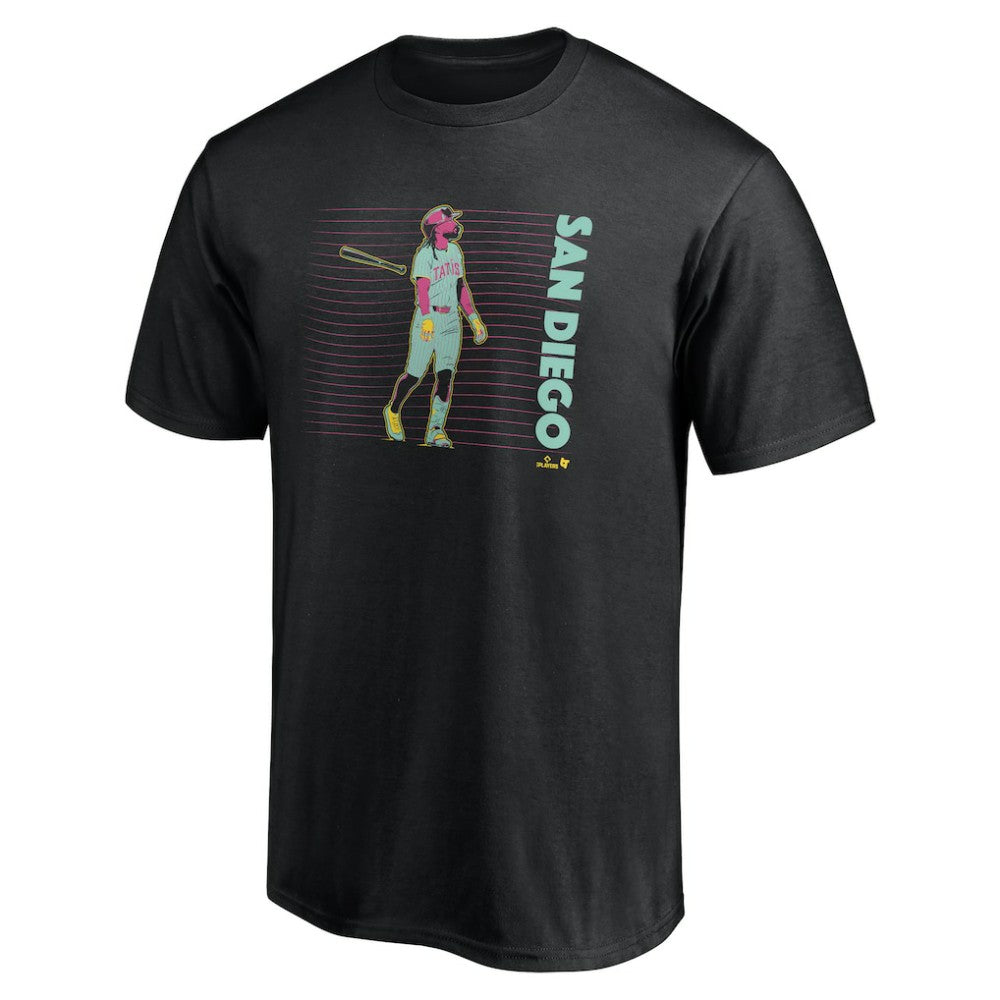 Fernando Tatis Jr. BreakingT Neon Nights T-Shirt - Black